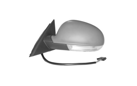 Left electric exterior mirror 8/06+ Heated, Aspherical 7635807 Hagus