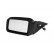 Left electric exterior mirror -9/94 3734807 Hagus