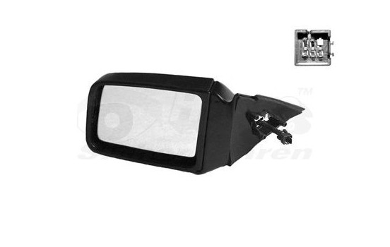 Left electric exterior mirror -9/94 3734807 Hagus, Image 3