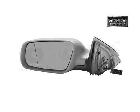 Left electric exterior mirror 9/99+ Aspherical 0317807 Hagus, Image 2