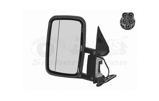 Left electric exterior mirror, aspherical 3075817 Hagus, Image 2