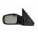 Left electric exterior mirror, aspherical, foldable 4348817 Hagus, Thumbnail 2