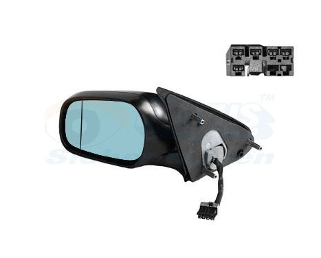 Left electric exterior mirror, aspherical, heated 0955807 Hagus, Image 4