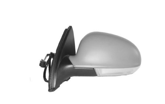 Left electric exterior mirror Aspherical, Heated, ELECTRICALLY FOLDABLE 5886817 Hagus