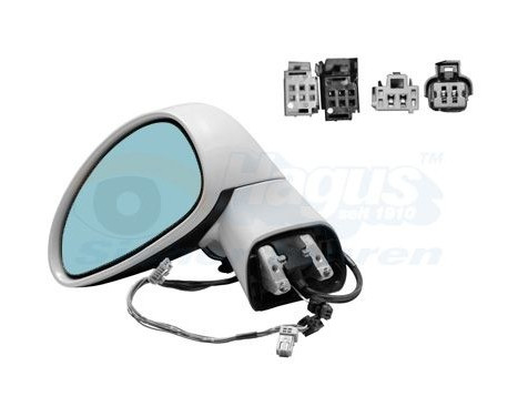 Left electric exterior mirror ELECTRICFoldable 0970817 Hagus, Image 2