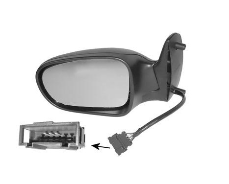 Left electric exterior mirror from '98 Heated 1868807 Hagus
