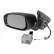 Left electric exterior mirror Heated 5222807 Hagus