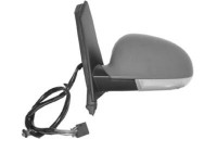 Left electric exterior mirror, heated, Primer + Aspherical 5895807 Hagus