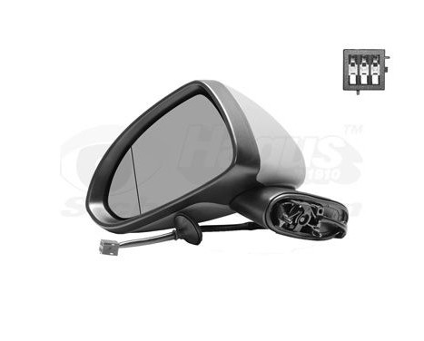 Left electric exterior mirror Primer Aspherical 3750805 Hagus, Image 2