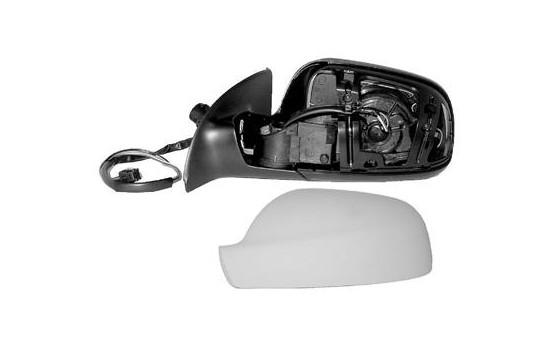 Left electric exterior mirror PRIMER Aspherical 4040827 Hagus