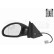 Left electric exterior mirror PRIMER Aspherical 4917807 Hagus, Thumbnail 3