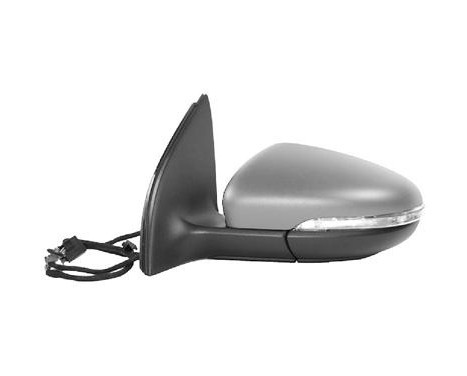 Left electric exterior mirror Primer, Heated, Asf. 6-pin 5863817 Hagus