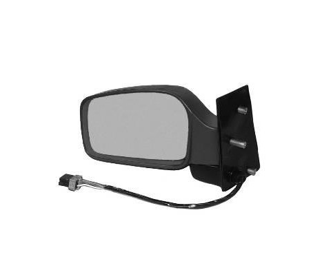 Left electric exterior mirror TO BE PAINTED HEATED 1759807 Hagus