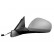 Left electric outside mirror Electric/Heated/Foldable 0177827 Hagus