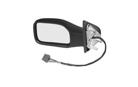 Left electric outside mirror HEATED, PRIMER, FOLDABLE 4009807 Hagus