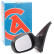 Left outside mirror complete 6125173 Alkar