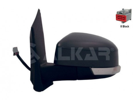 Left outside mirror complete 6125401 Alkar, Image 2