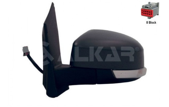 Left outside mirror complete 6125401 Alkar, Image 2