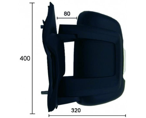 Left outside mirror complete 9225922 Alkar