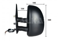 Left outside mirror complete 9239921 Alkar
