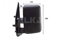 Left outside mirror complete 9250961 Alkar
