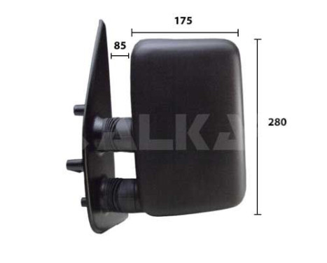 Left outside mirror complete 9250961 Alkar