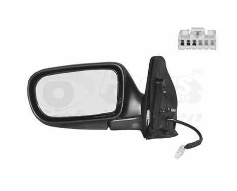 Left-side electric exterior mirror. SEDAN ONLY! 2720805 Hagus, Image 3
