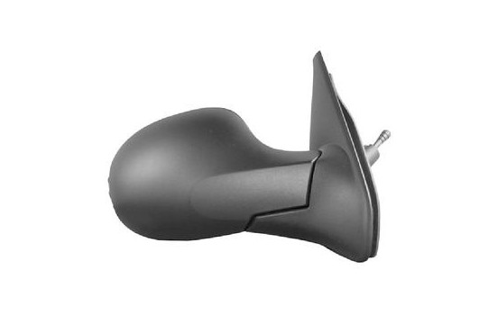MANUALLY ADJUSTABLE EXTERNAL MIRROR RIGHT Clio 09- Black 4334804 Hagus