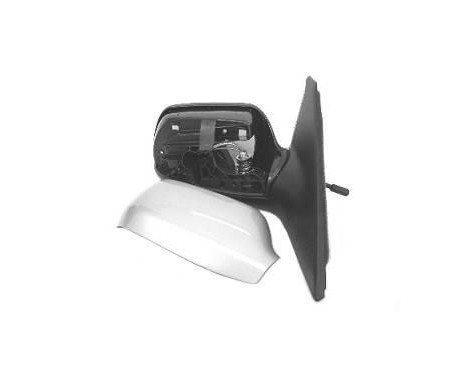 MANUALLY ADJUSTABLE LEFT OUTSIDE MIRROR MAZDA 3 FROM '04 PRIMER 2734813 Hagus