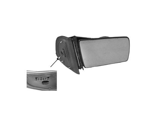 NOT COMPLETE Outside Mirror MERCEDES W202 3030858 Hagus