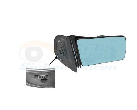 NOT COMPLETE Outside Mirror MERCEDES W202 3030858 Hagus, Image 2