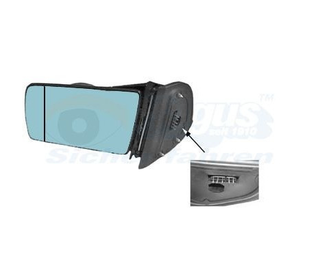 NOT COMPLETE Outside Mirror MERCEDES W202 3030859 Hagus, Image 2