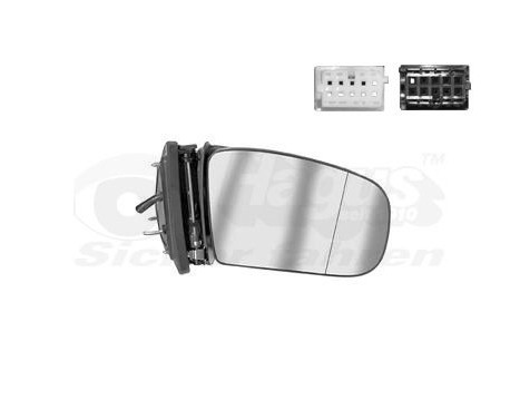 NOT COMPLETE Outside Mirror MERCEDES W220 3036858 Hagus, Image 2