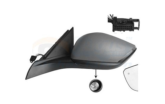 OUTDOOR MIRROR L.ELECTR.FULL 4093827 Hagus