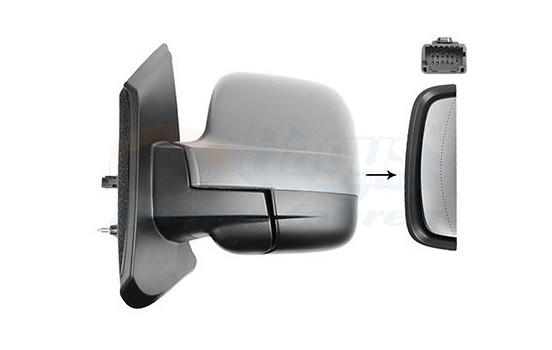 OUTDOOR MIRROR L.ELECTR.FULL 4423817 Hagus