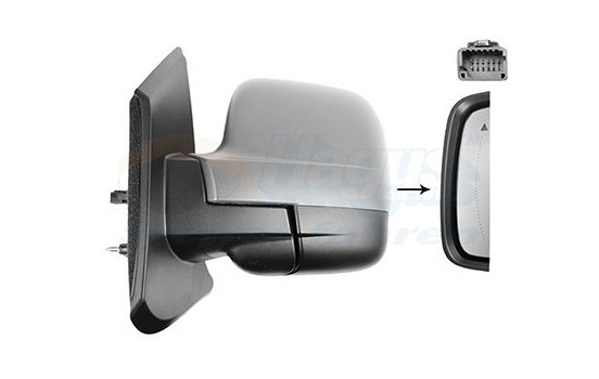 OUTDOOR MIRROR L.ELECTR.FULL 4423827 Hagus