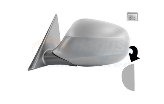 OUTSIDE EXTERNAL MIRROR ELECTRIC FULLY LEFT 0667805 Hagus