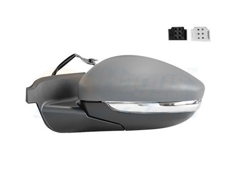 OUTSIDE EXTERNAL MIRROR ELECTRIC FULLY LEFT 0959817 Hagus