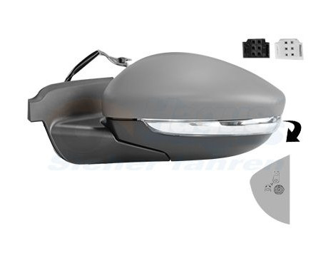 OUTSIDE EXTERNAL MIRROR ELECTRIC FULLY LEFT 0959827 Hagus