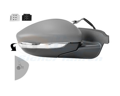 OUTSIDE EXTERNAL MIRROR ELECTRIC FULLY RIGHT 0959828 Hagus