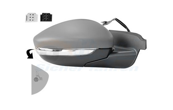 OUTSIDE EXTERNAL MIRROR ELECTRIC FULLY RIGHT 0959828 Hagus