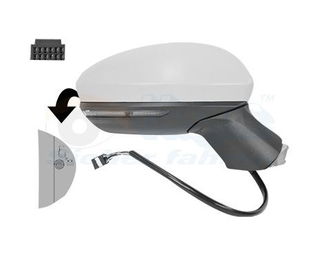 OUTSIDE EXTERNAL MIRROR ELECTRIC FULLY RIGHT 4422828 Hagus