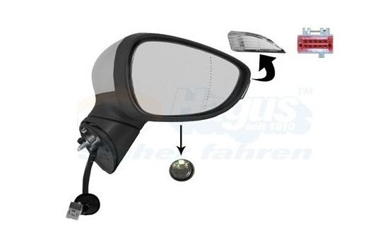 Outside Mirror 1808828 Hagus