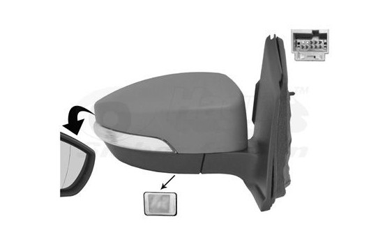Outside Mirror 1906818 Van Wezel