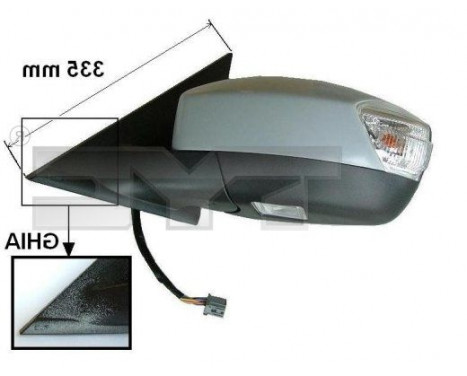 Outside Mirror 310-0120 TYC