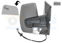 Outside mirror * HAGUS * 1989828