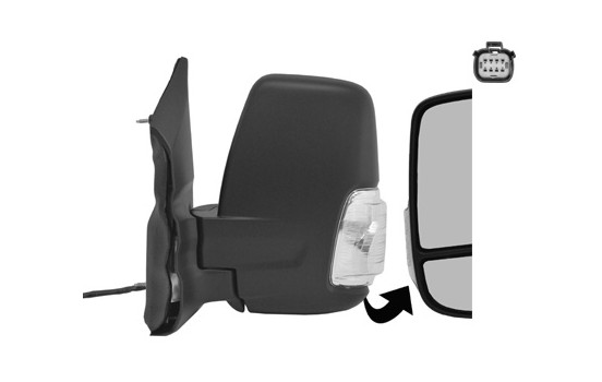 Outside Mirror * HAGUS * 1991815 Van Wezel
