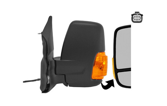 Outside Mirror * HAGUS * 1991817 Van Wezel