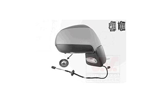 Outside Mirror * HAGUS * 4076818 Van Wezel