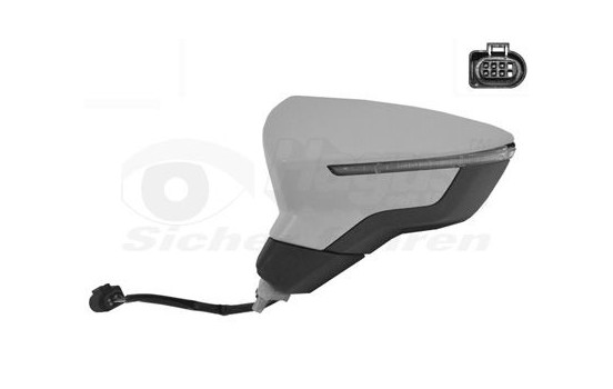 Outside Mirror * HAGUS * 4946807 Van Wezel